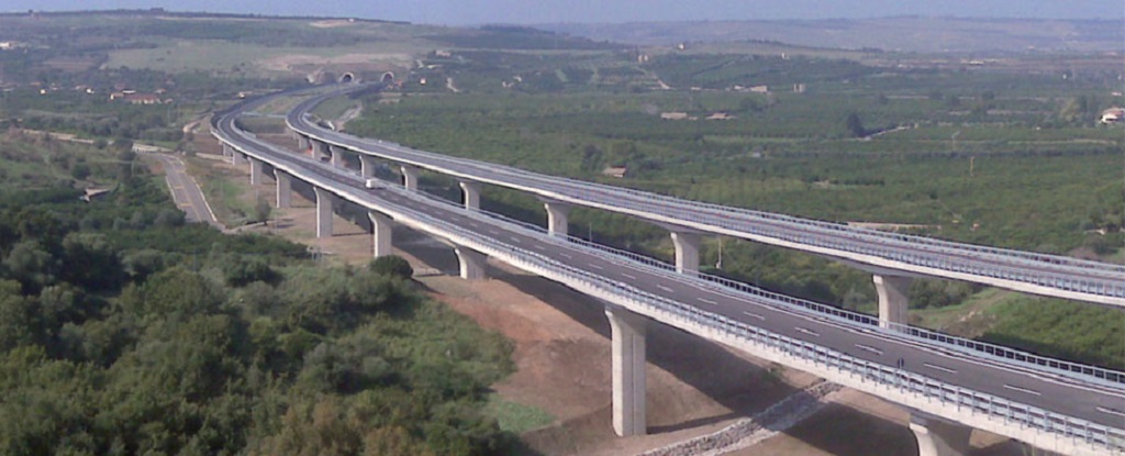 Autostrada CT-SR - Viadotto Agnone I